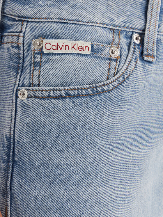 Calvin Klein Jeans Calvin Klein Jeans Džínsy Eu Barrel LV047E628G Modrá Barrel Fit
