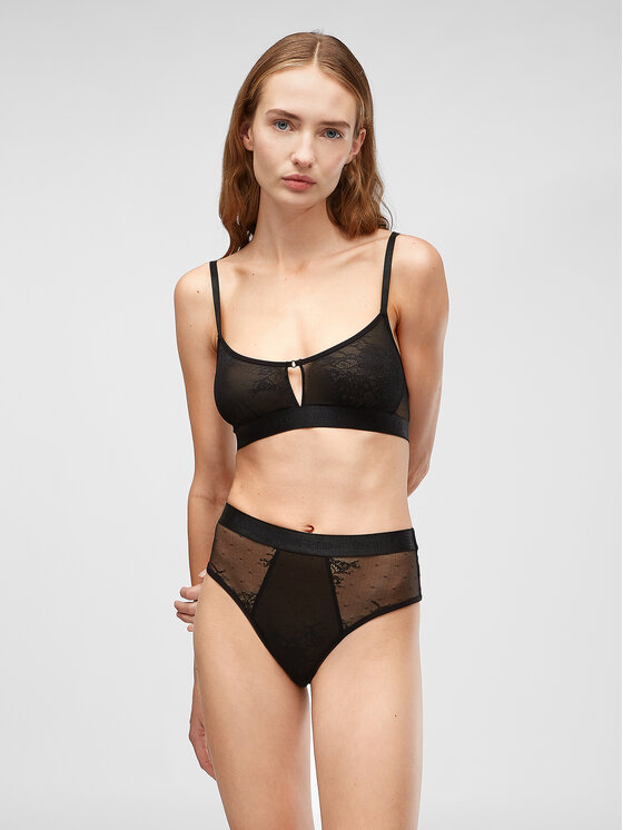 KARL LAGERFELD KARL LAGERFELD Culotte classiche 225W2100 Nero