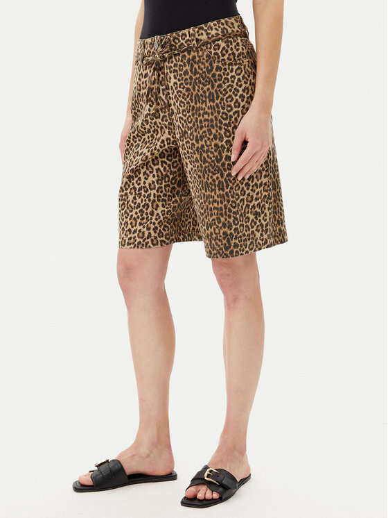 ONLY Pantaloncini di jeans Naomi 15351037 Marrone Regular Fit, taglia : M