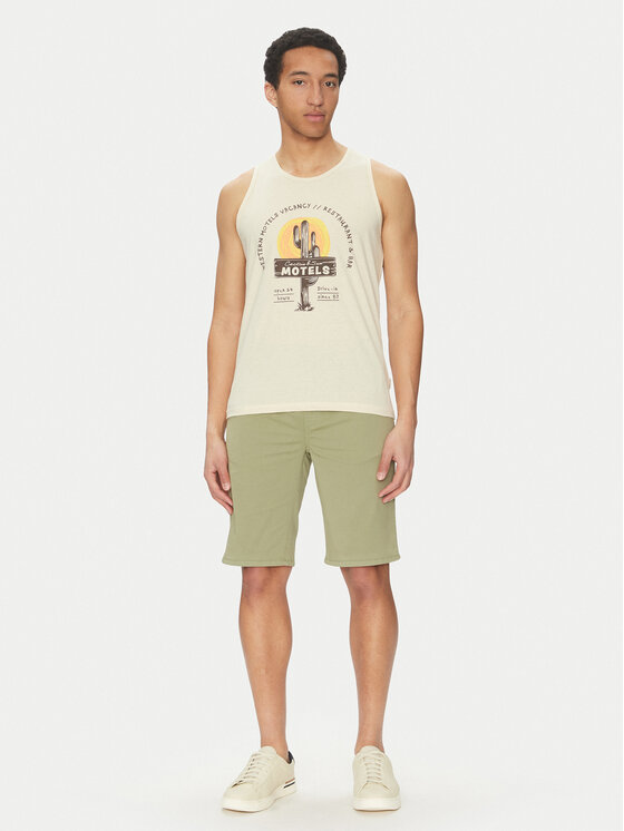 Blend Blend Tank top 20718290 Beżowy Regular Fit