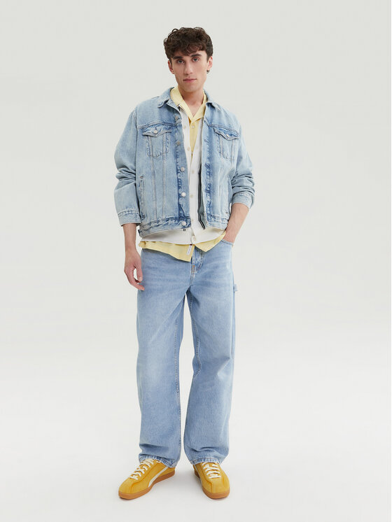 Lindbergh Lindbergh Kardigan 30-804062 Bílá Relaxed Fit