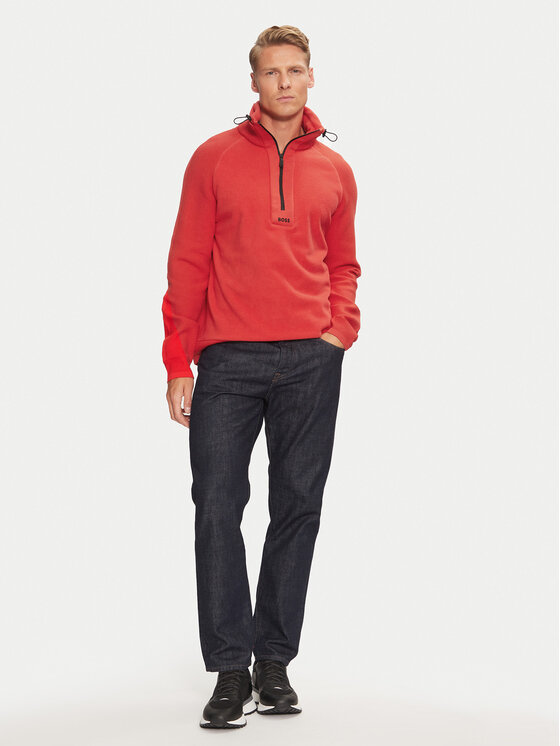 BOSS Boss Sweter Zartic 50523167 Czerwony Regular Fit