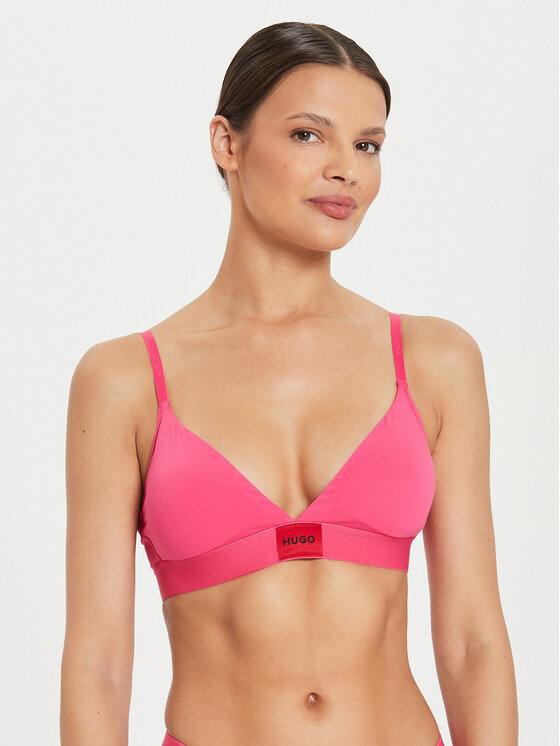 HUGO Hugo Bralette krūšturis Red Label 50503098 Rozā