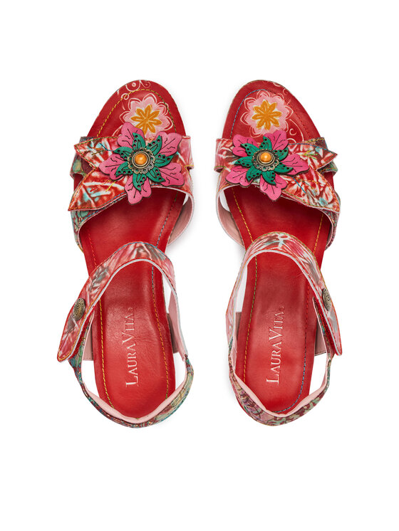 Laura Vita Laura Vita Босоніжки Framboiseo 33 Червоний