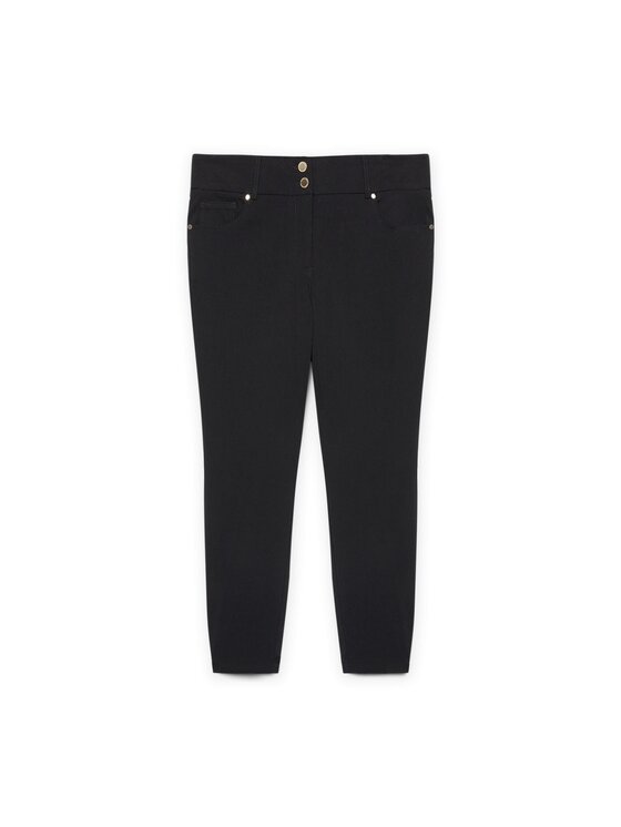 Fiorella Rubino Fiorella Rubino Pantaloni di tessuto P128L002050N033 Nero Skin Fit