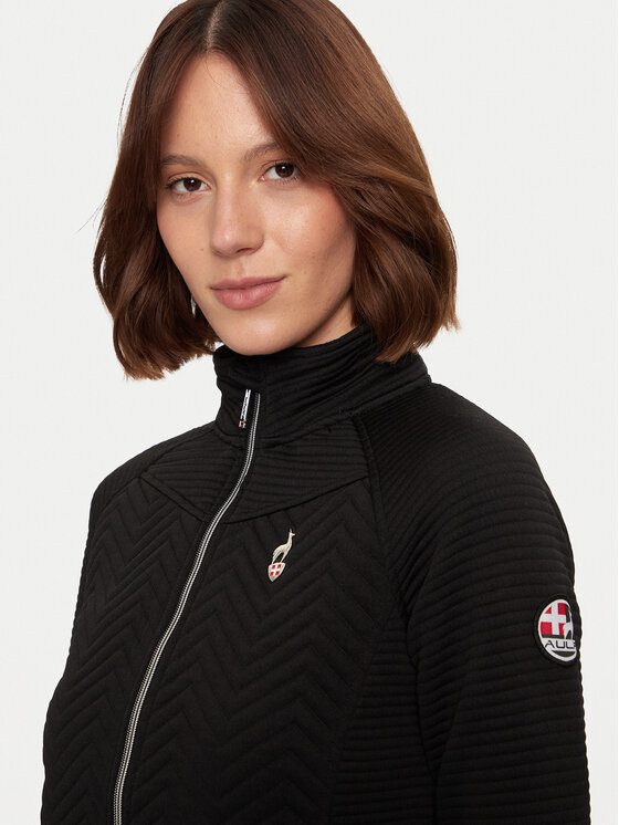 Aulp Aulp Fliso džemperis Simix Juoda Regular Fit