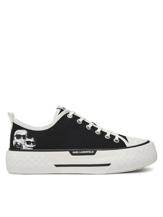 KARL LAGERFELD Plátenky KL60614T Čierna