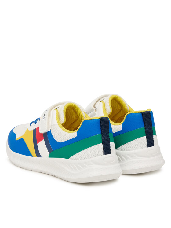 Tommy Hilfiger Tommy Hilfiger Snīkeri Flag Low Cut Lace-Up/Velcro T1X9-34369-1843 S Daudzkrāsains