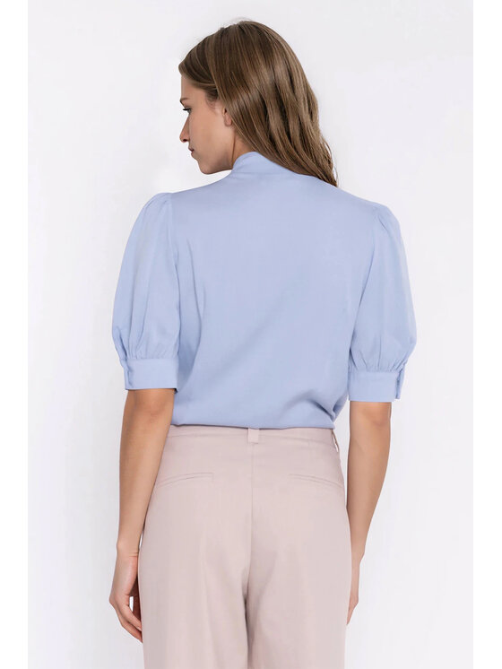 NIFE NIFE Halenka B233 Modrá Regular Fit