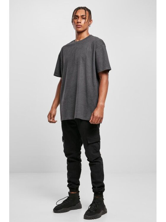 TeeShoppen TeeShoppen T-Shirt 'Oversized Collection' Szary Oversize