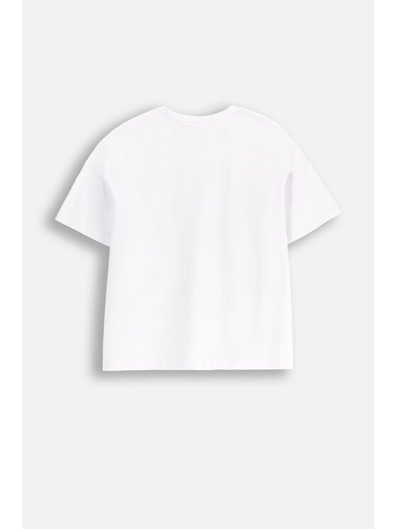 Coccodrillo Coccodrillo T-Shirt WC5143204DGJ-001 Biały Regular Fit