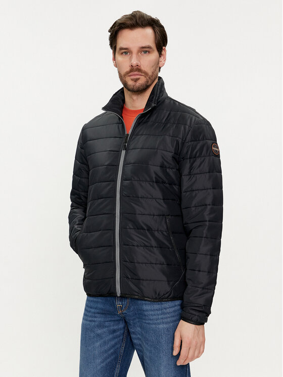Napapijri Napapijri Übergangsjacke Acalmar 6 NP0A4H1Y Schwarz Regular Fit