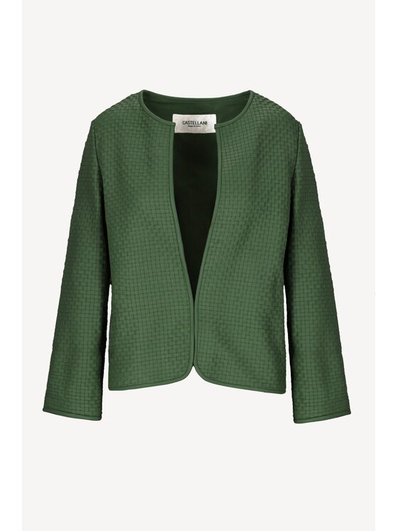 Castellani Castellani Marynarka Serena Zielony Regular Fit