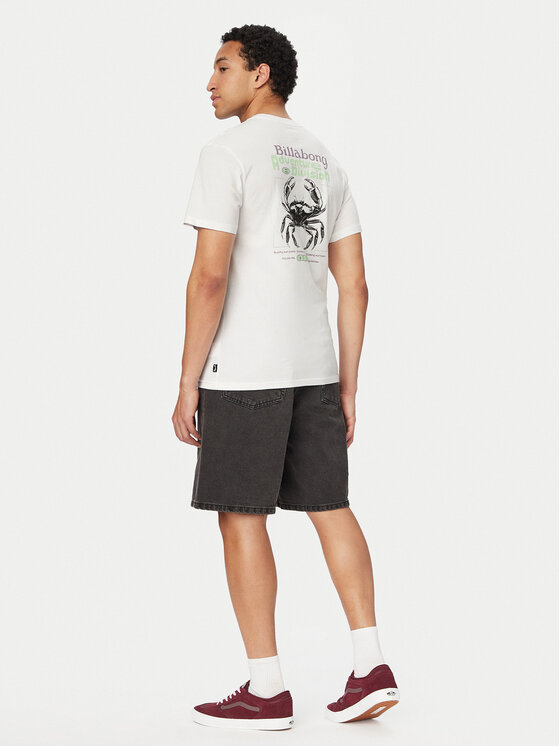 Billabong Billabong T-Shirt Fauna EBYZT00499 Bílá Regular Fit
