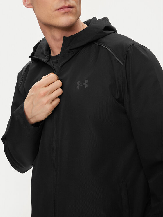 Under Armour Under Armour Bėgimo striukė Ua Storm Run Hooded Jacket 1376795-001 Juoda Fitted Fit