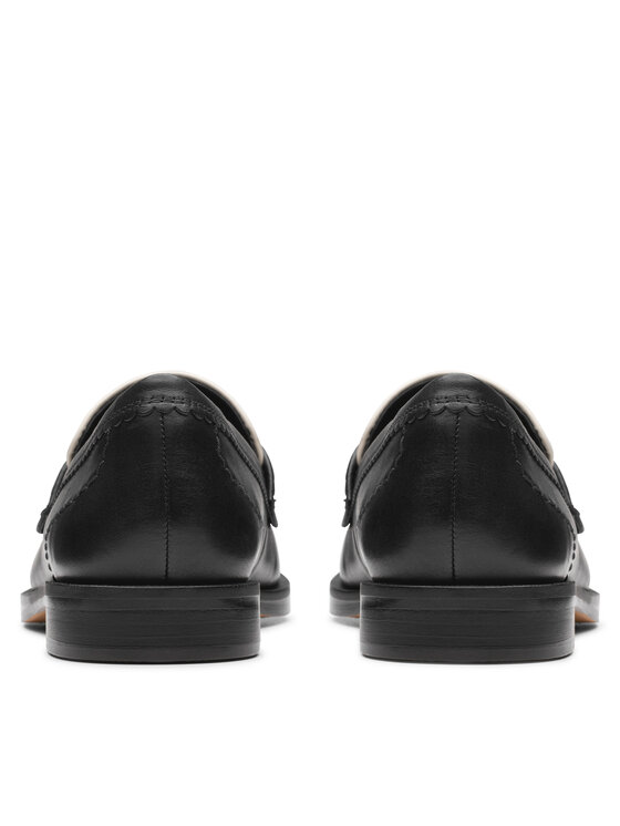 Clarks Clarks Mocasini Straven Edge 26181270 Negru