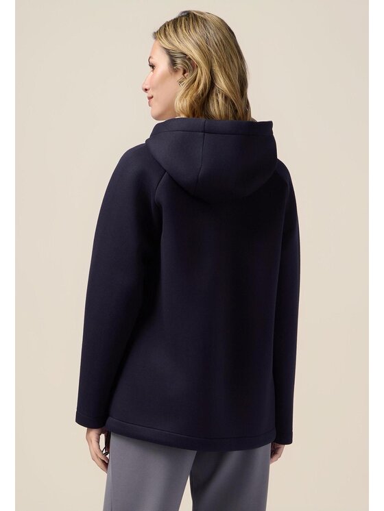 Oltre Oltre Cappotto 8141J000208N0Z4 Blu A-Line Fit