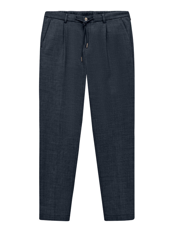 Bugatti Bugatti Chinos kelnes 1950-16210E Tamsiai mėlyna Slim Fit