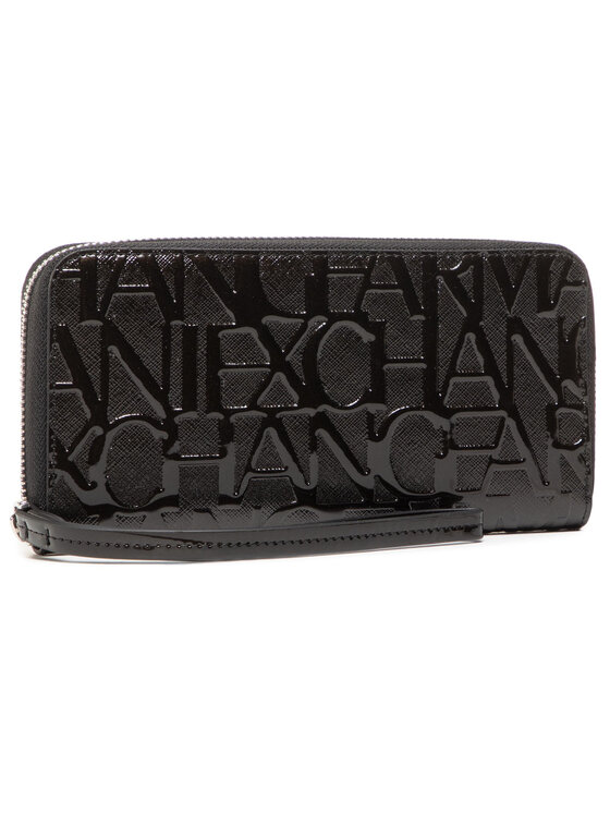 Armani Exchange Duży Portfel Damski 948451 CC794 00020 Czarny