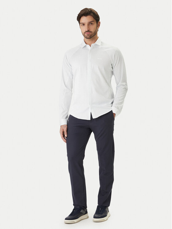 BOSS BOSS Camicia Excurse L 50554481 Celeste Regular Fit