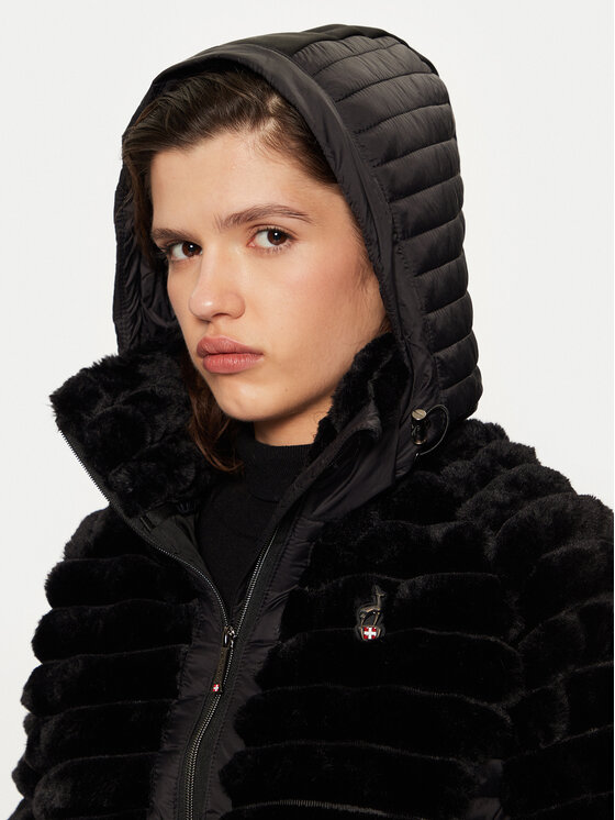 Aulp Aulp Winterjacke Notil Schwarz Slim Fit