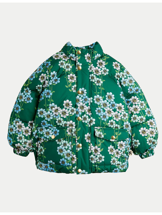 MINI RODINI Mini Rodini Pernata jakna 2471012075 Zelena Regular Fit