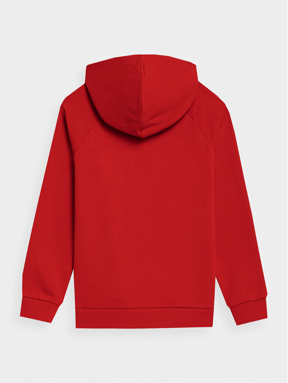 4F 4F Majica dugih rukava 4FJSS23TSWSM220 Crvena Regular Fit
