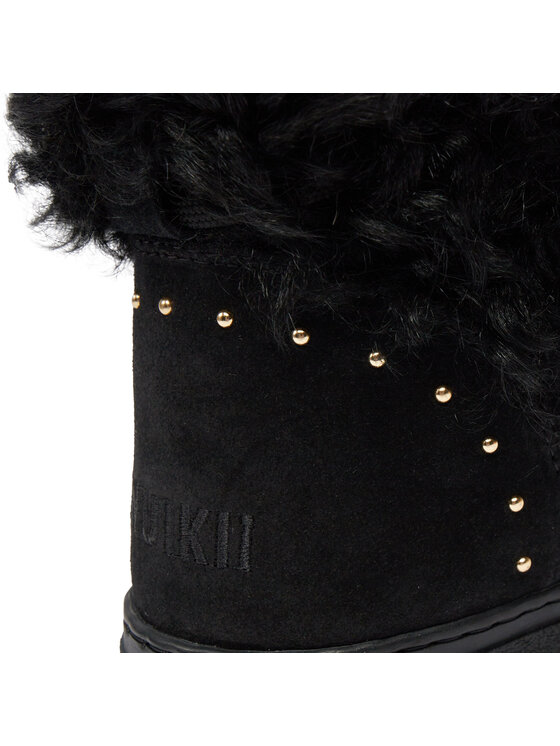 Inuikii Inuikii Μπότες Χιονιού Long Curly 75202-051 Μαύρο