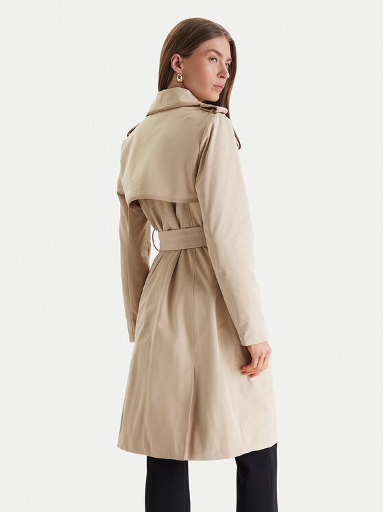 Guess Guess Trench W5RL14 WGWD2 Bež Regular Fit