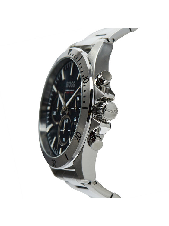 BOSS BOSS Zegarek Troper 1514069 Srebrny
