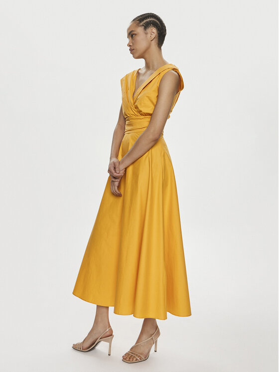 Marella Marella Rochie de vară Galizia 2413221212 Portocaliu Regular Fit