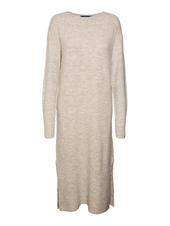 Vero Moda Vero Moda Φόρεμα υφασμάτινο 10291689 Μπεζ Relaxed Fit