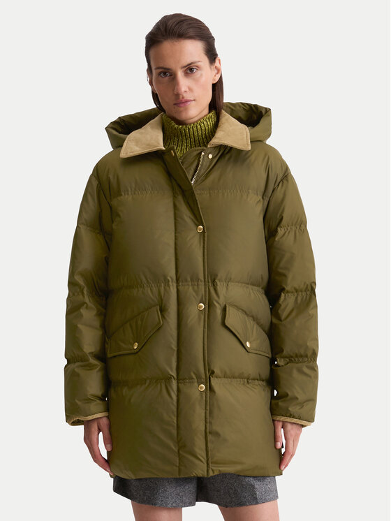 Marc O'Polo Marc O'Polo Pehelykabát 509 1119 70183 Zöld Regular Fit