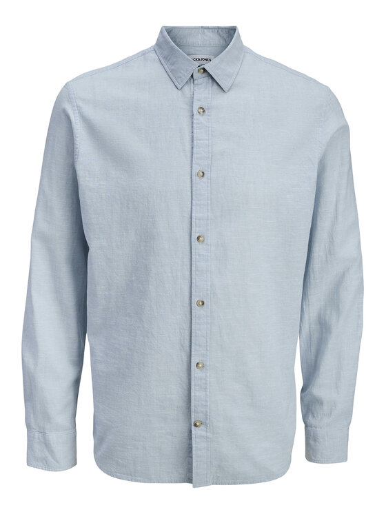 Jack & Jones Jack & Jones Cămașă Summer 12289174 Albastru celest Regular Fit