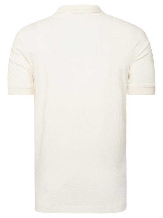 JOOP! JOOP! Pólóing Roni 10100056 30100501 Ekru Regular Fit