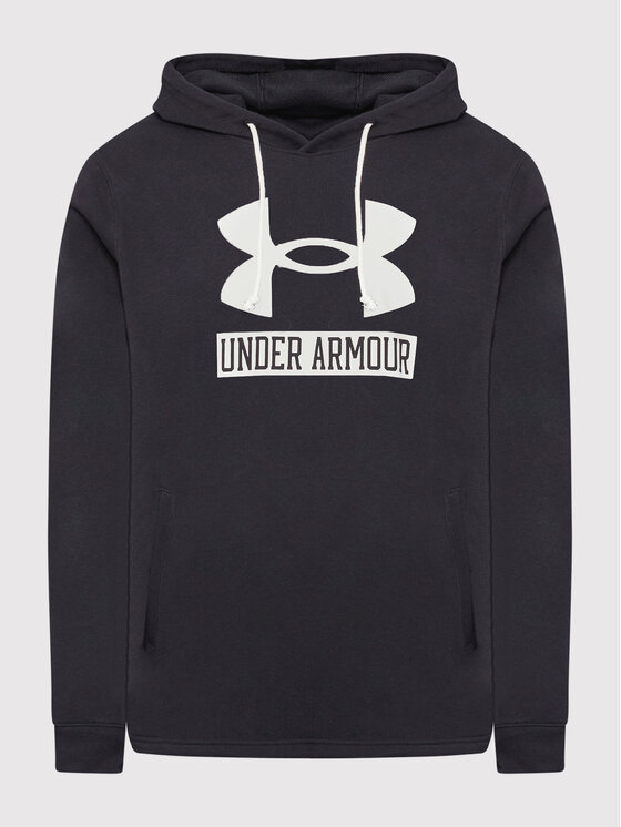 Under Armour Under Armour Bluza Ua Rival Terry Logo 1370390 Czarny Loose Fit