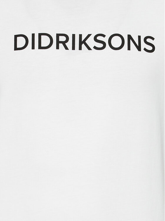 Didriksons Didriksons Marškinėliai Harald 505551 Balta Regular Fit