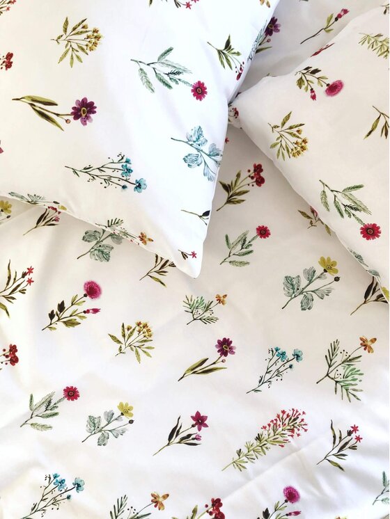 White pocket White pocket Poszewka na poduszkę satynowa Biały