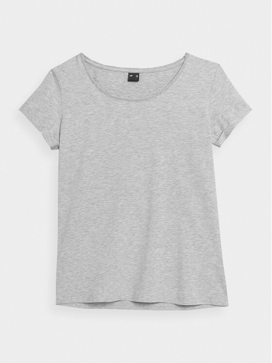 4F 4F T-Shirt NOS Szary jasny Regular Fit