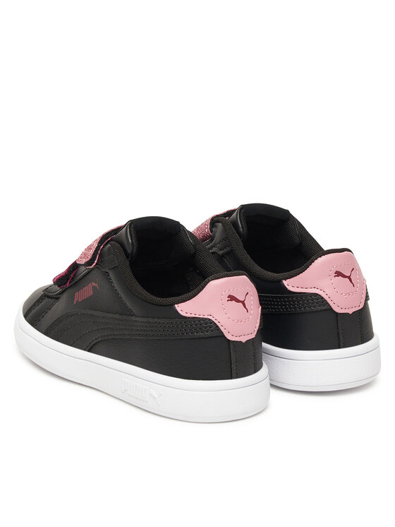 Puma Puma Sportcipők Smash 3.0 L Glitter Velcro V Ps 395609 07 Fekete