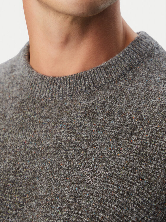Barbour Barbour Pullover Tisbury  MKN0844GY78 Grau Regular Fit