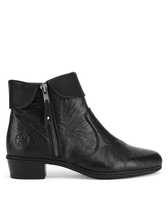 Rieker Rieker Ghete Y07A8-01 Negru