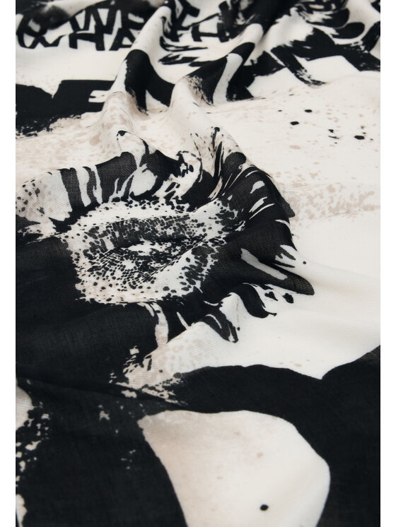 Desigual Desigual Foulard FOU_LETTERING Bianco