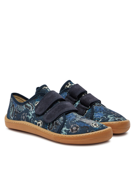 Froddo Froddo Pantofole Barefoot Canvas G1700390 D Blu