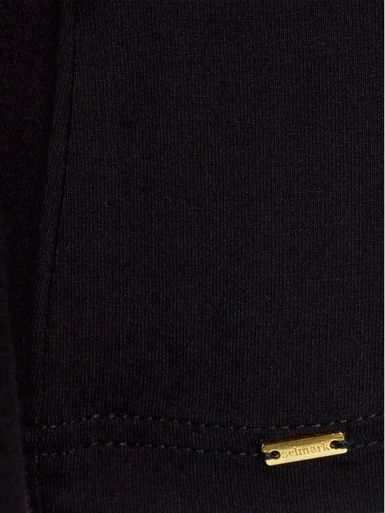 Selmark Selmark Piżama Flores P6973 Czarny Regular Fit