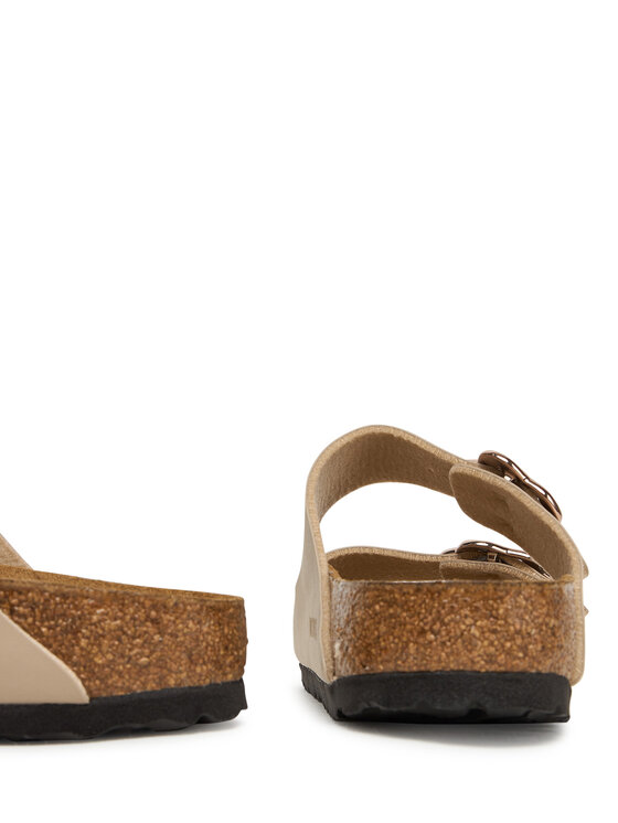 Birkenstock Birkenstock Ciabatte Arizona Flower Buckle Kids 1030419 D Écru