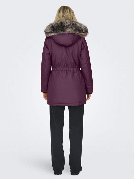 ONLY ONLY Parka Iris 15304625 Różowy Regular Fit