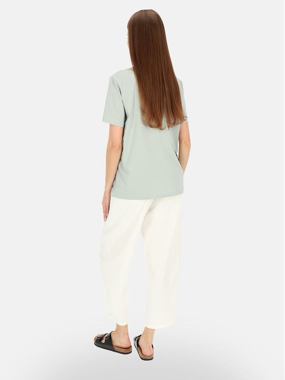 Potis & Verso Potis & Verso T-Shirt Roxa Zielony jasny Regular Fit