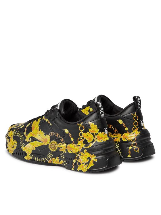 Versace Jeans Couture Versace Jeans Couture Sneakersy 75YA3SF1 Czarny