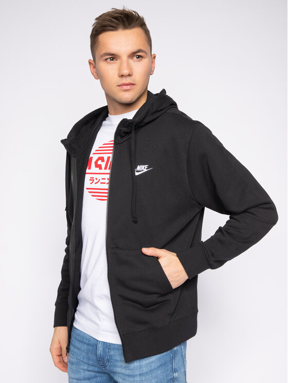 Nike Nike Bluza Sportswear Club BV2648 Czarny Standard Fit